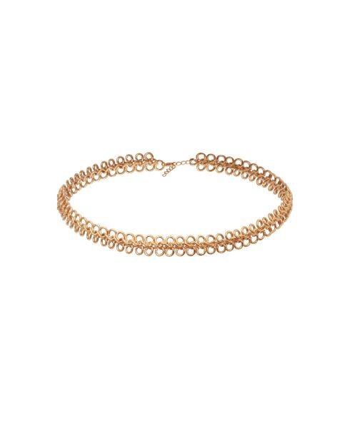 Collana girocollo in oro fino anni '90
