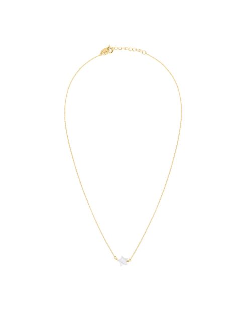 Collar de madreperla en oro fino dorado/blanco