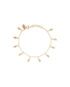 Bracciale pregiato in foglia d'oro
