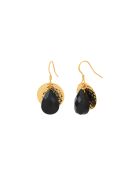 Orecchini Tresgout in ottone nero