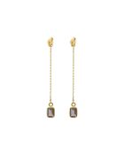 Orecchini Aurore in ottone marrone
