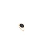 Anello Serti cut in ottone nero