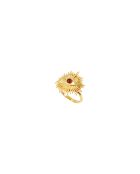 Freya verstellbarer Ring aus Rotguss