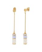 Orecchini Finerock in ottone bianco