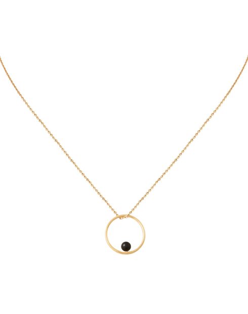 Collar Neo de latón negro