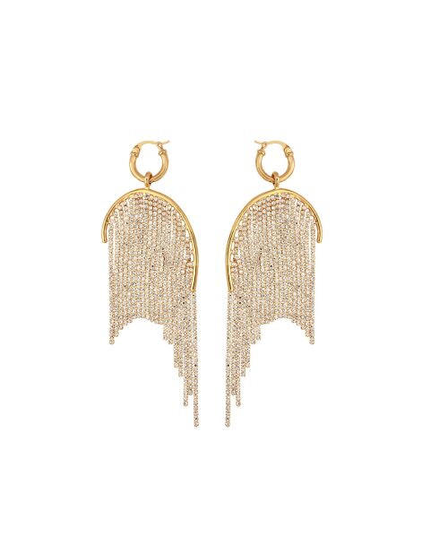 Boucles d'oreilles Barbie en laiton blanches