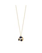 Collana Cassandra in ottone blu