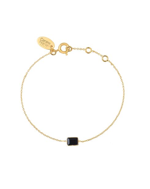 Pulsera Aurore de latón negro