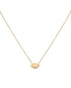 Collana Vega in ottone bianco