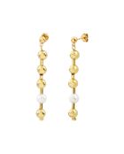 Pendientes Kiara en latón dorado