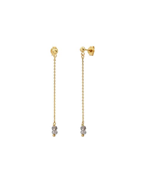 Boucles d'oreilles Vénus en laiton marron