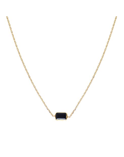 Collar Aurore de latón negro