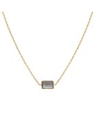 Collana Aurore in ottone grigio