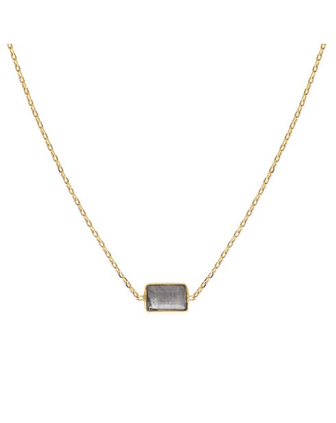 Collar Aurore de latón gris