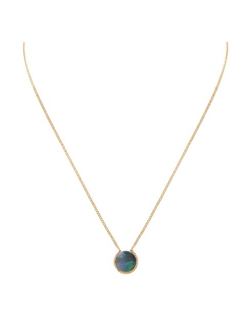 Collar de señora de latón gris