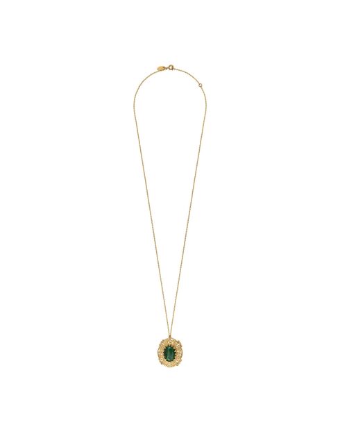 Collar Dubarry de latón verde