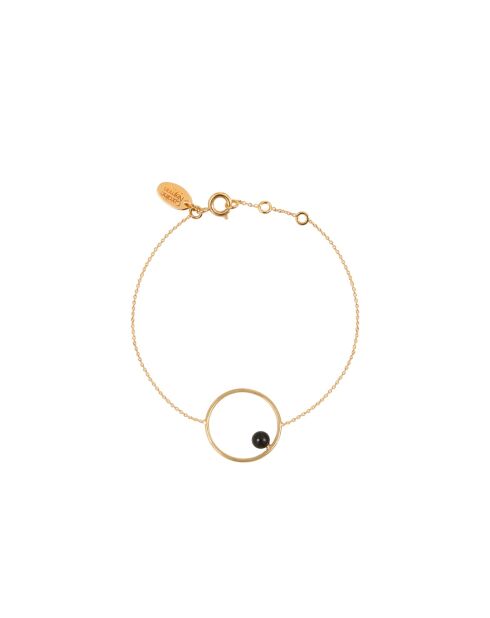 Pulsera Neo de latón negro