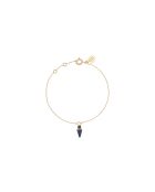 Bracciale Sharp in ottone blu