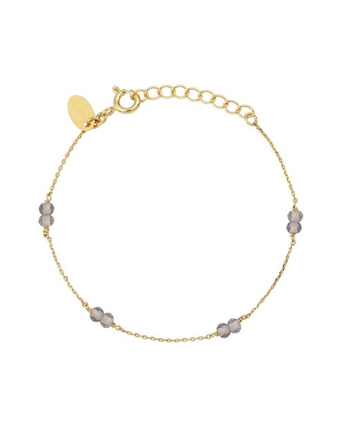 Pulsera Venus de latón marrón