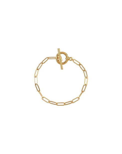 Bracciale Janis in ottone dorato