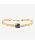 Pulsera Kalista de latón negro