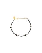 Pulsera Amanté de latón gris