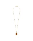 Collana in ottone rosso
