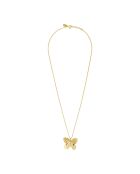 Collier Butterfly en laiton doré