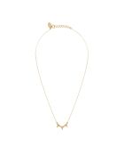 Collana Phenix in ottone dorato