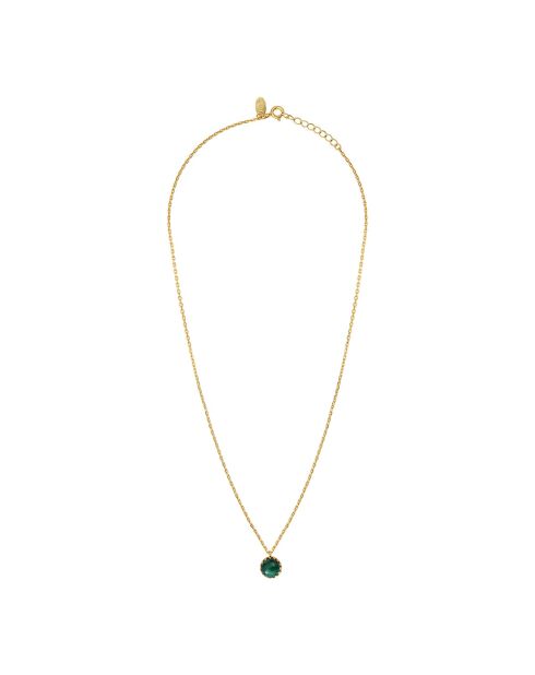 Collana Cordelia in ottone verde