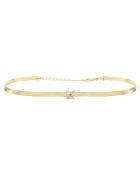 Collana girocollo Kalista in ottone bianco