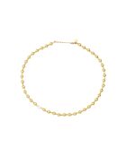 Collar Kiara de latón dorado