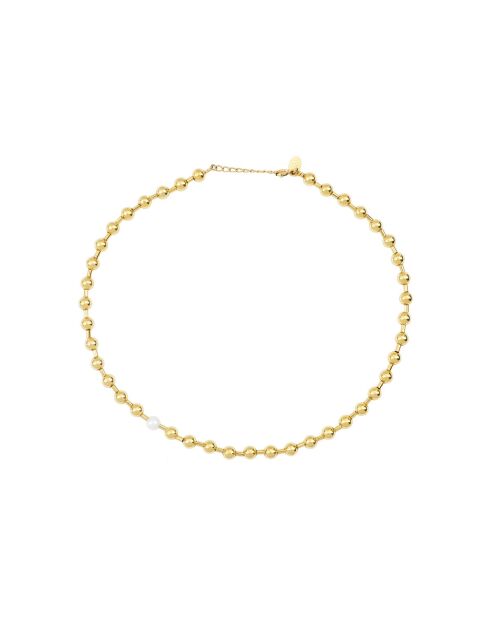 Collana Kiara in ottone dorato