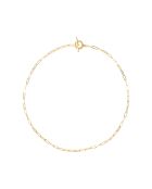 Collier Janis en laiton doré