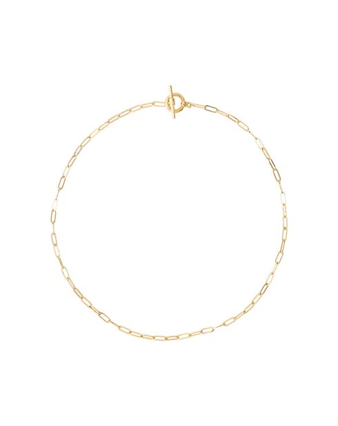 Collar Janis de latón dorado