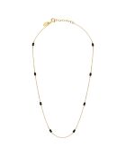Collana Venus in ottone nero