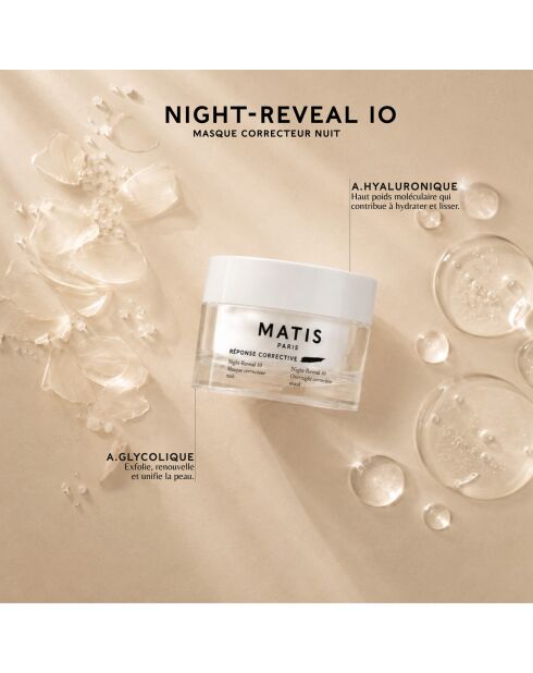 Masque de nuit Night Reveal 10 - 50 ml