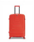 Lot de 3 valises cabine S grand format, weekend et cabine Galina orange