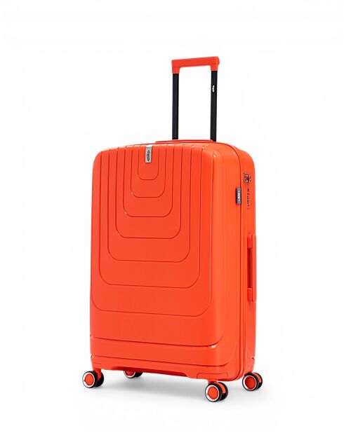 Valise Long Séjour grand format L Galina rouge - 74,50 x 49,50 x 29 cm
