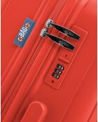 Valise Long Séjour grand format L Galina rouge - 74,50 x 49,50 x 29 cm