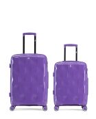 Lot de 2 valises cabine S weekend et cabine Aquila violet