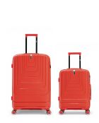 Lot de 2 valises cabine S grand format et cabine Galina orange