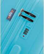 Lot de 2 valises cabine S grand format et cabine Hydra bleu ciel