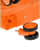 Valise Long Séjour grand format L Hydra orange - 75 x 48 x 30 cm
