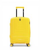 Valise cabine S Galina jaune - 55,50 x 39,50 x 21 cm