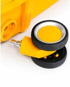 Valise cabine S Galina jaune - 55,50 x 39,50 x 21 cm