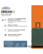 Valise cabine S Eridan moutarde-55 x 37 x 23 cm