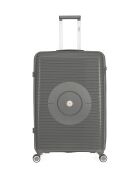 Lot de 2 valises cabine S grand format et weekend ORION gris fonce