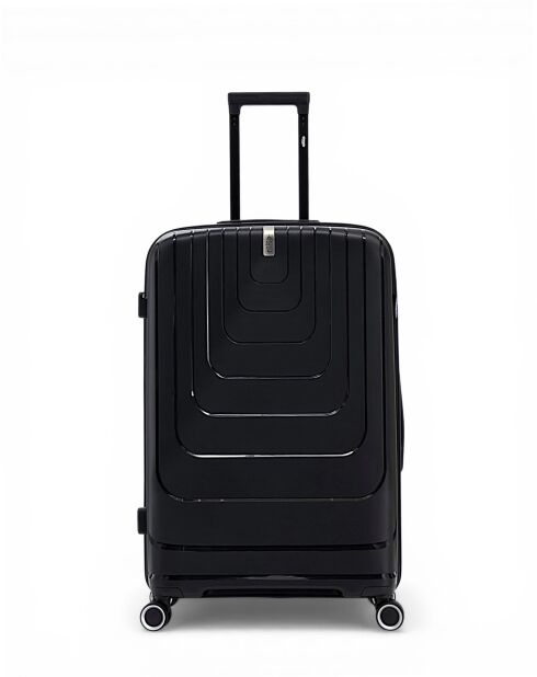 Lot de 2 valises cabine S grand format et weekend Galina noir