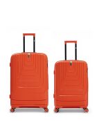 Lot de 2 valises cabine S grand format et weekend Galina rouge